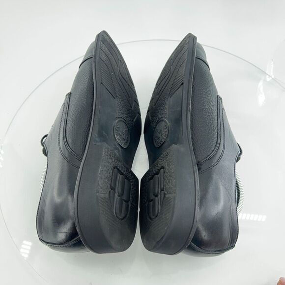 Mephisto France Men's Melchior Oxford Size 11 Cap Toe Black Aniline Leather - Picture 7 of 12